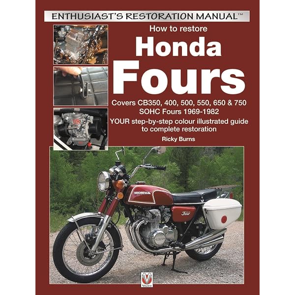Honda CB350F CB400F CB500 CB550 Clymer Repair Manual: clymer